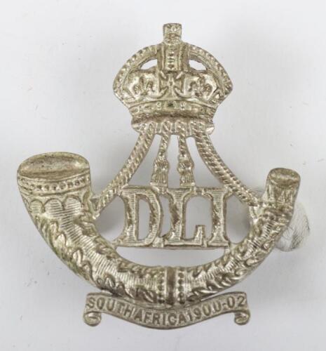 Durham Light Infantry Territorial Officer Cap Badge