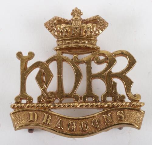 Boer War Her Majesty’s Reserve Regiment Dragoons Headdress Badge