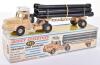 French Dinky Toys 893 Unic Sahara Tractor with Pipe carrier semi trailer