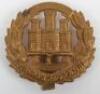 Rare All Brass 4th Battalion Northamptonshire Regiment Cap Badge