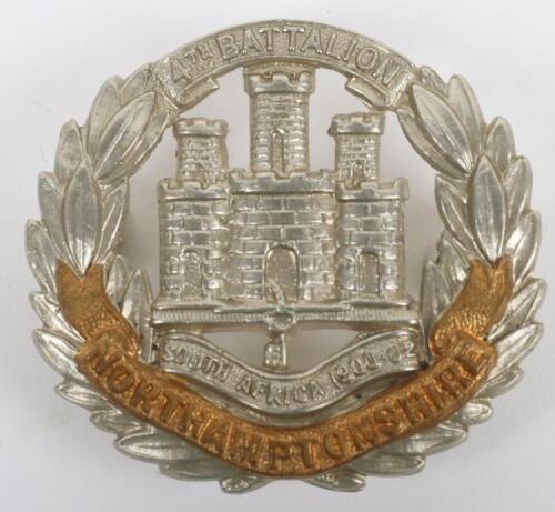 4th Battalion Northamptonshire Regiment Cap Badge