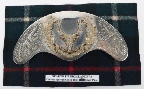 Seaforth Highlanders Sporran Cantle