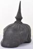 Superb Quality Bronze Officers Pickelhaube of Reserve Regiment 101st (2nd Royal Saxon) Grenadiers &ldquo;Emperor William, King of Prussia&rdquo; - 6