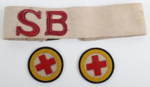 WW1 British Stretcher Bearers Arm Brassard