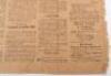 Boer War Interesting The Mafeking Mail Special Siege Slip 18th December 1899 - 3