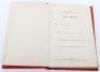 Victorian Royal Navy Ships Log Book of HMS Royal Sovereign and HMS Magnificent