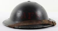 WW2 British Auxiliary Fire Service (A.F.S) Steel Helmet