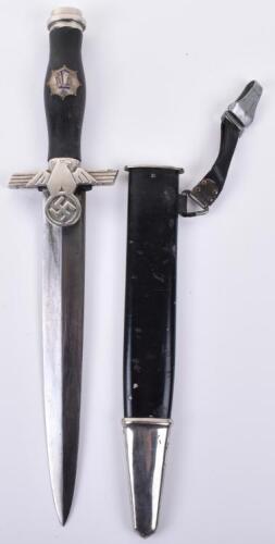 Third Reich Reichs Luftschutzbund (RLB) 1st Pattern Mans Dress Dagger