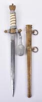 Third Reich Kriegsmarine Officers Dress Dagger by WKC