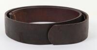 WW1 German 1918 Dated Combat Belt Leather