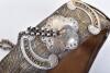 Victorian 13th Hussars Officers Silver Flap Pouch and Cross Belt - 8