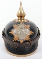 Imperial German Saxon Reserve Enlisted Ranks Pickelhaube