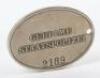 Very Rare Third Reich Gestapo (Geheime Staatspolizei) Warrant / Identification Disc - 3