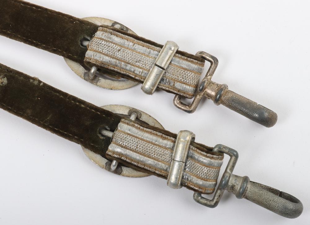 WW2 German Army Officers Dagger Hanging Straps