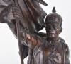 Pre-WW1 Bavarian Presentation Spelter Statue - 8