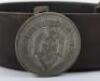 Third Reich Hitler Youth Leaders Belt and Buckle - 2