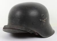 WW2 German Luftwaffe M-42 Steel Combat Helmet