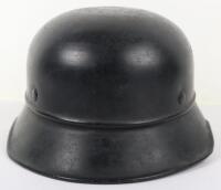 WW2 German Luftschutz Gladiator Pattern Steel Helmet