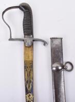 Imperial German State of Baden Artillery / Light Cavalry Officers Dress Sword