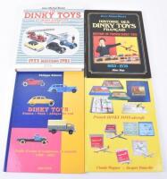 Four French Dinky Toys Reference Books