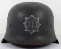 * German Reichsluftschutzbund (R.L.B) Steel Helmet