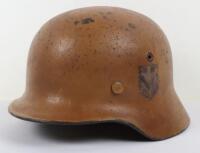 * WW2 German M-40 Steel Combat Helmet