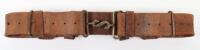 British 1914 Pattern Leather Waist Belt