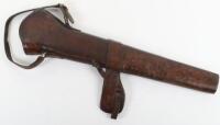 Great War Period British Cavalry Leather Rifle Bucket