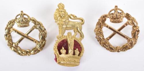 Pair of Field Marshal’s Rank Badges