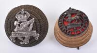 Royal Ulster Rifles Headdress Boss Badge