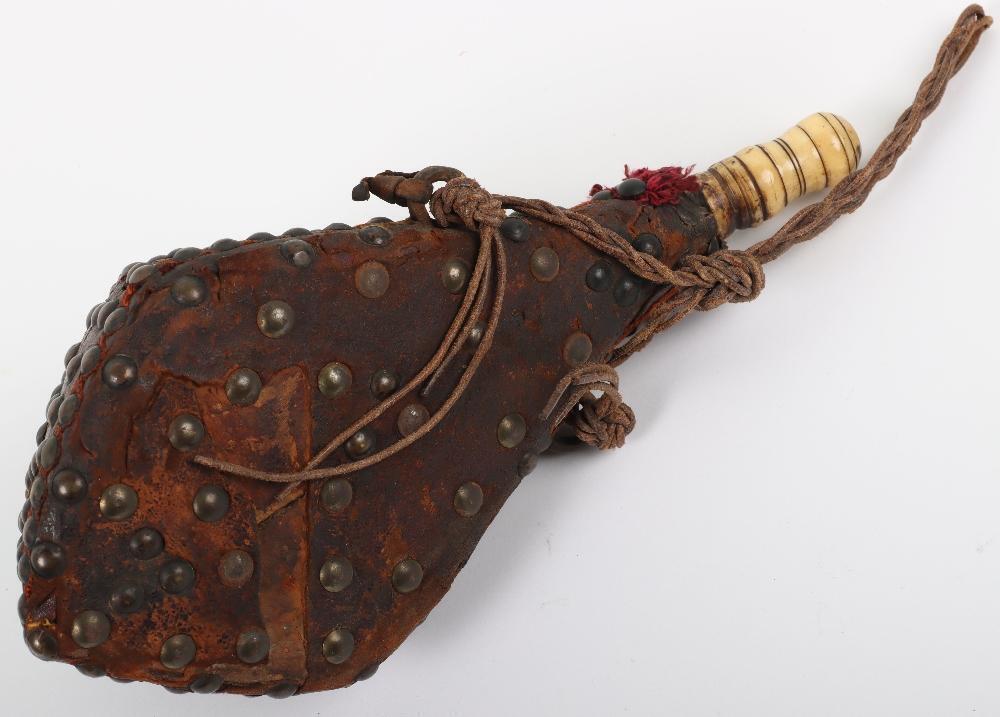 ^ Unusual North African Powder Flask, 19th Century