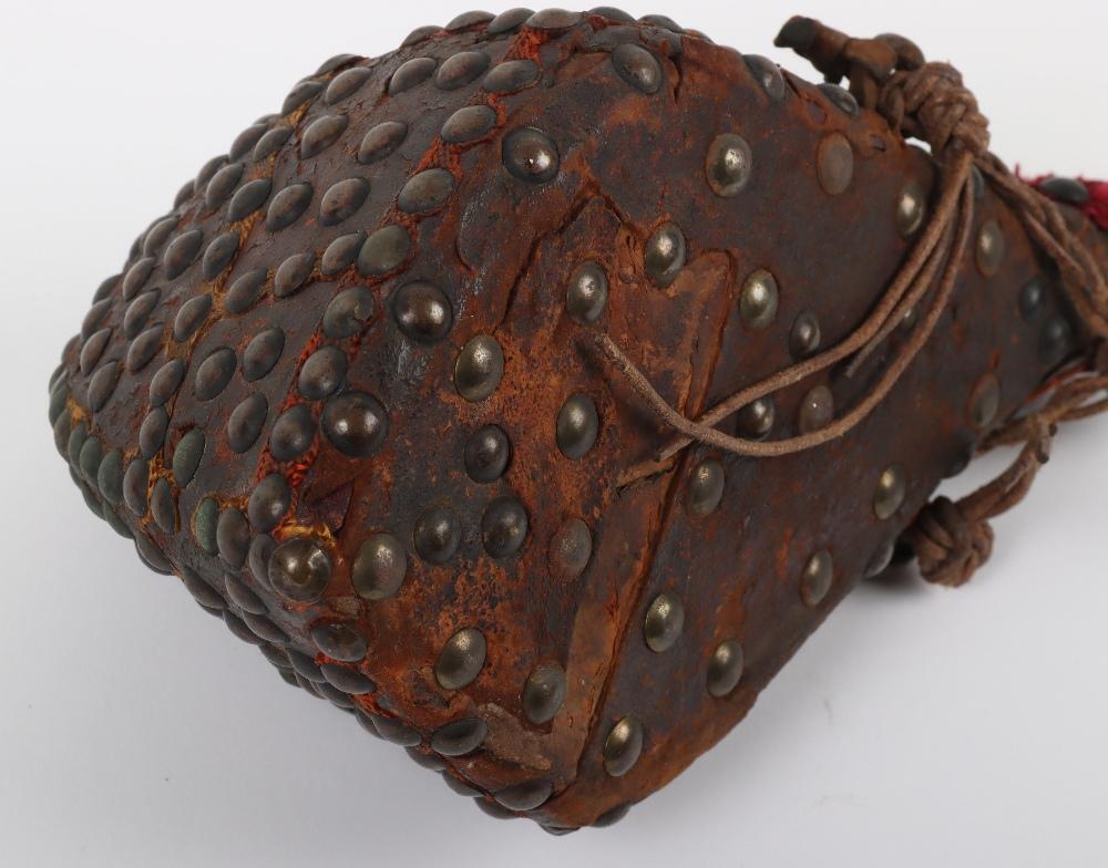 ^ Unusual North African Powder Flask, 19th Century