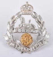 East Lancashire Regiment Officers Cap Badge
