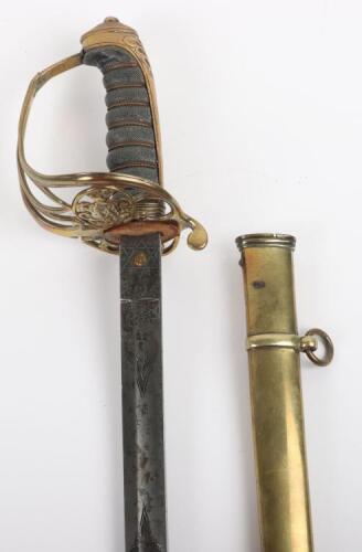 British 1845 Pattern Infantry Officers Sword