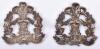 Pair of 1st Volunteer Battalion Middlesex Regiment Officers Collar Badges - 2