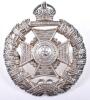 Rare Tower Hamlets Rifles Hallmarked Silver Officers Cap Badge