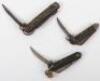 3x British Military Clasp Knives - 4