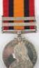 Boer War Queens South Africa Medal Natal Police - 3