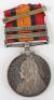 Boer War Queens South Africa Medal Yorkshire Regiment