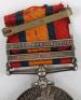 Boer War Queens South Africa Medal Yorkshire Regiment - 3