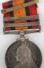 Boer War Queens South Africa Medal Yorkshire Regiment - 4