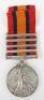 Boer War Queens South Africa Medal Railway Pioneer Regiment - 4