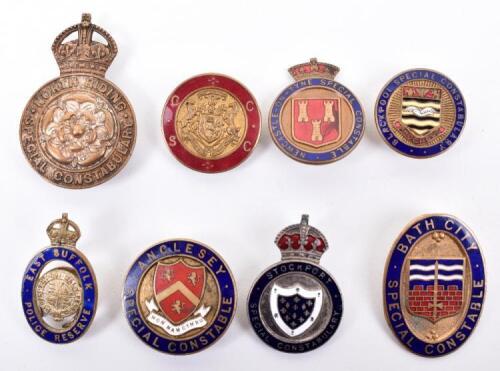 8x Special Constabulary Badges