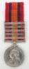 Boer War Queens South Africa Medal 14th (Northumberland) Company Imperial Yeomanry