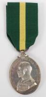 George V Territorial Force Efficiency Medal Northumberland Hussars Yeomanry