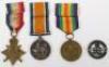 Great War 1914 and Bar Medal Trio with a Silver War Badge Liverpool Regiment, - 4