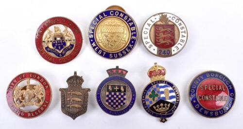 8x Special Constabulary Badges