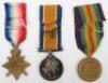 Great War 1914 Star Medal Trio for service with the East Yorkshire Regiment who ended his Service as a POW Guard on the Island of Malta - 2