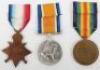 Great War 1914 Star Medal Trio 2nd Battalion Devonshire Regiment who Died of Wounds in May 1915 - 2