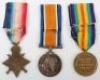 WW1 1914-15 Star Trio 7th Canadian Infantry - 2